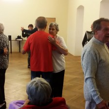 Taneční vystoupení seniorů z Choliny - 5.10.2016